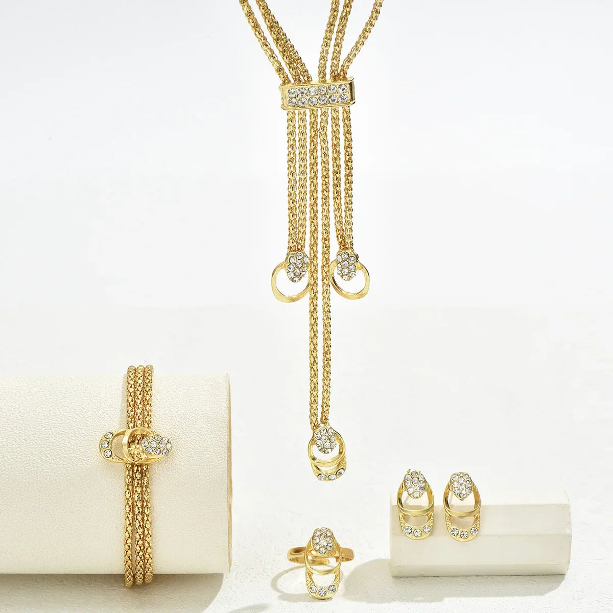Bijoux Ensembles pour Femmes De Luxe 4 pièces CIV