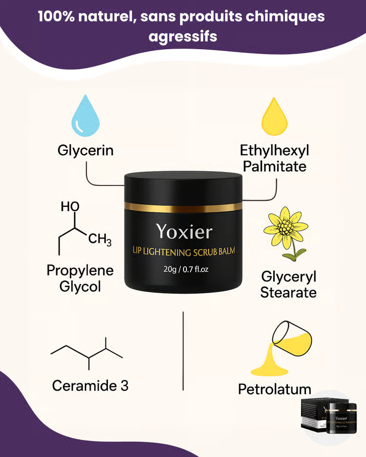 Yoxier™ | Sérum éclaircissant pour lèvres foncée ou ternies par le tabac (Satisfait ou remboursé)OK