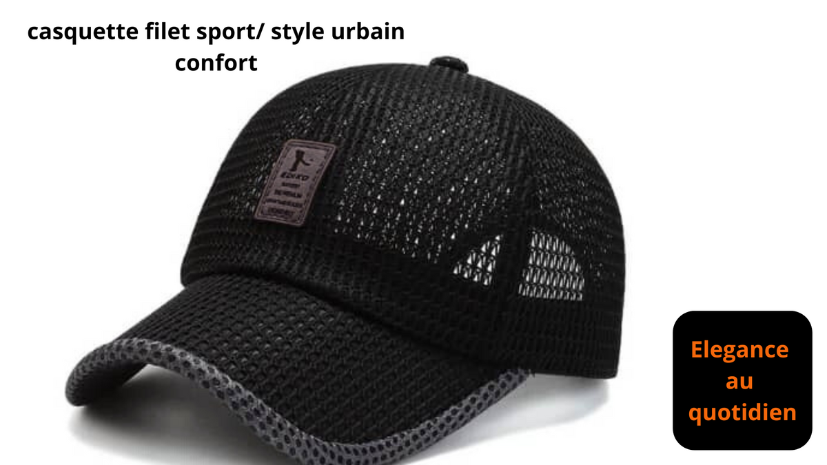 CASQUETE FILET SPORT STYLE URBAIN