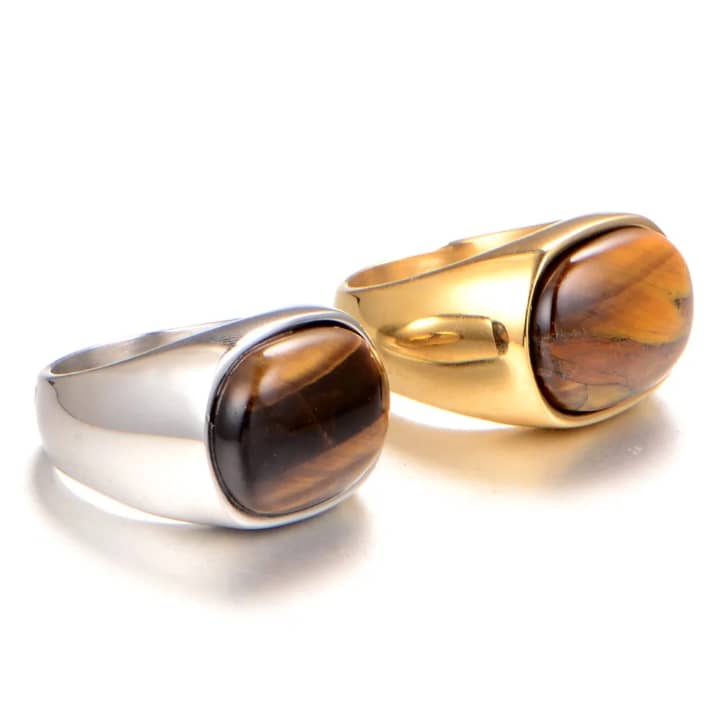 BAGUE OEIL DE TIGRE