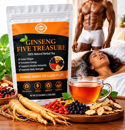 🔴Le thé Ginseng qui redonne vitalité, puissance masculine et protège vos reins et votre prostate !