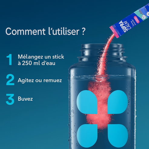 SUPRACALM MICEUR,Dites a dieux au Fatigue constante, stress quotidien, ventre et visage gonflés, énergie diminuée