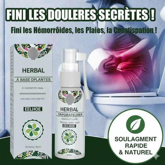 SPRAY ANTI HEMOROIDES ET CONSTIPATION