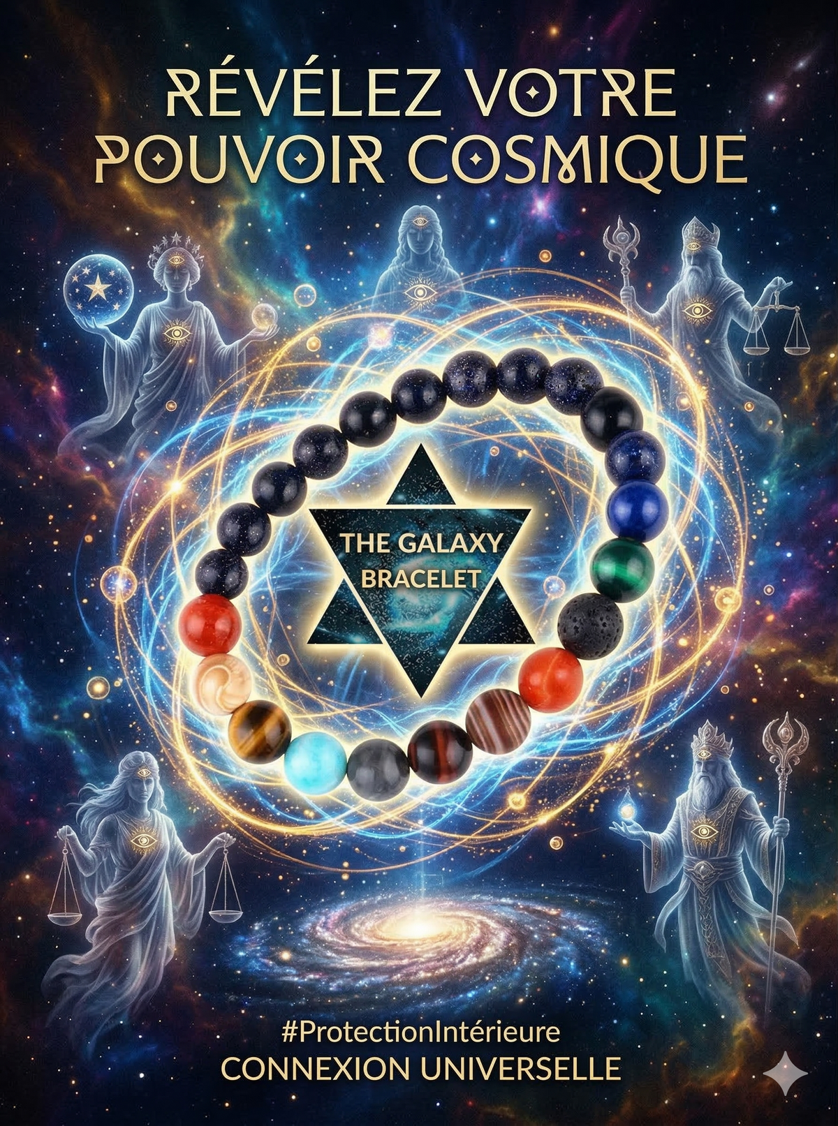 BRACELET SPIRUTUELLE ET PROTECTION DE FORCE