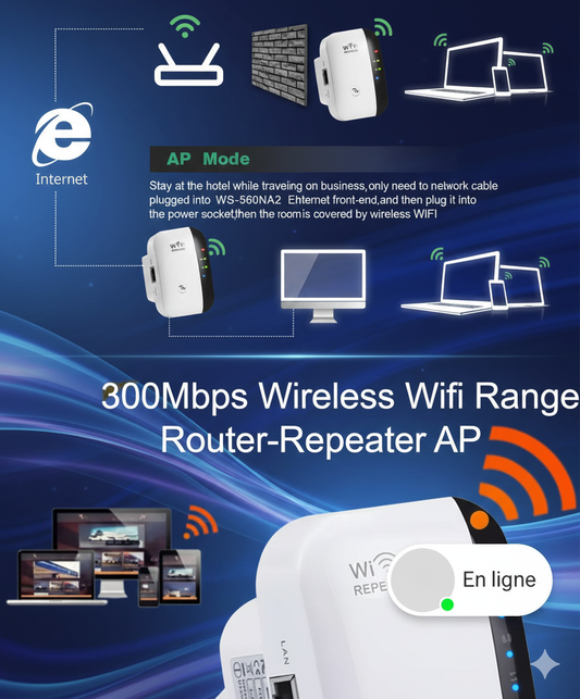 AMPLIFICATEUR DE WIFI🛜