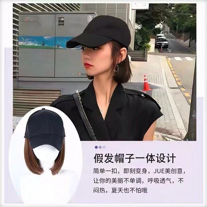 CASQUETTE PERUQUE