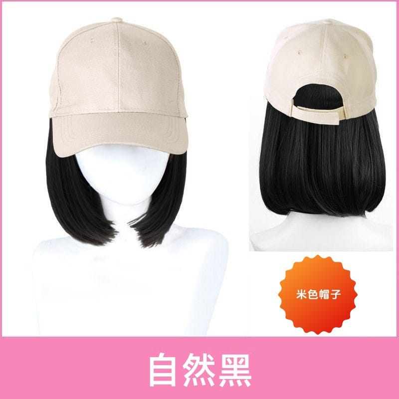 CASQUETTE PERUQUE