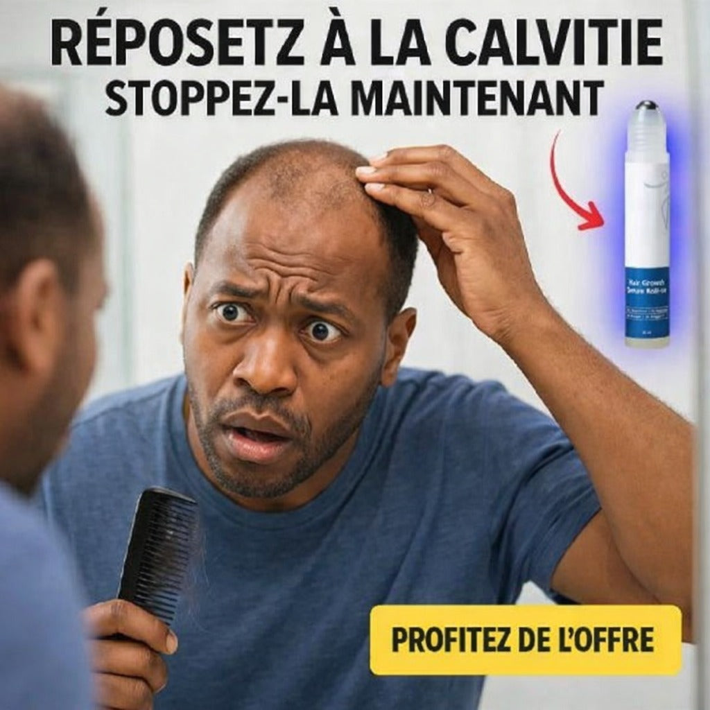 serum roll -on  pour la croissance des cheveux