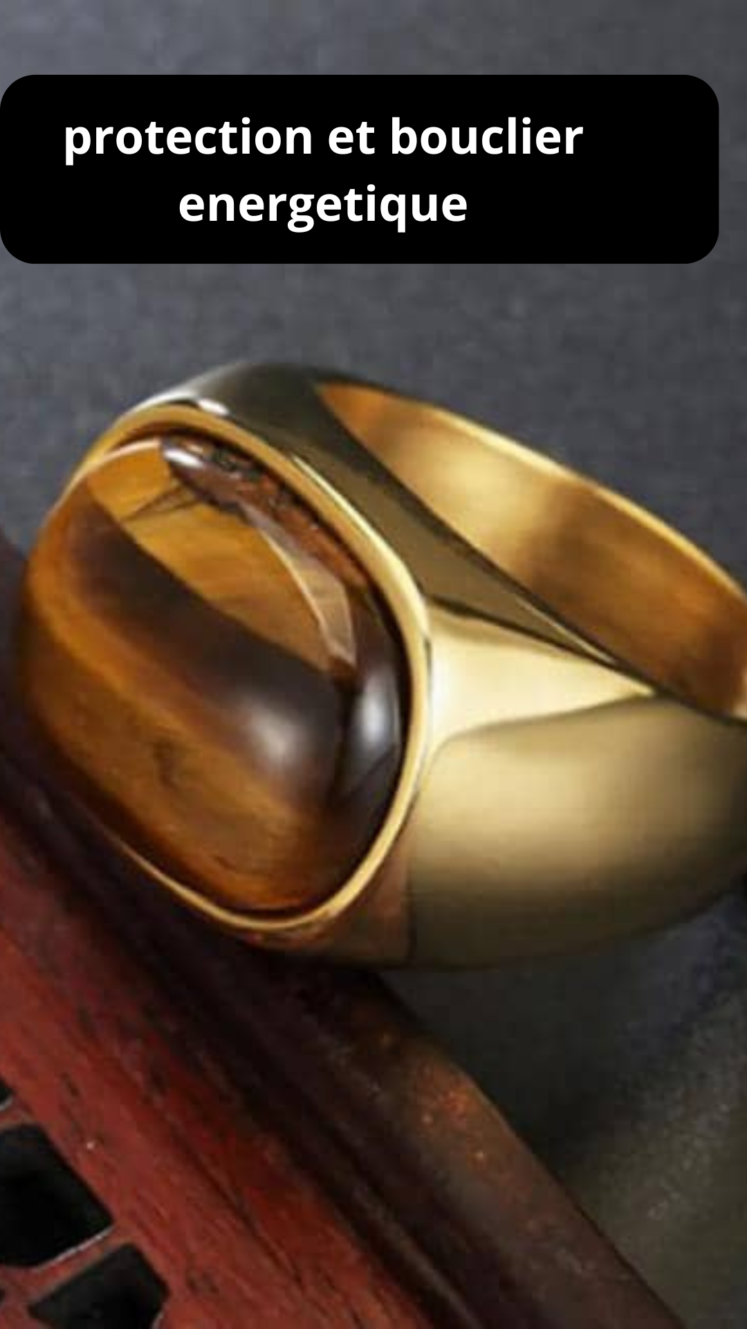 BAGUE OEIL DE TIGRE
